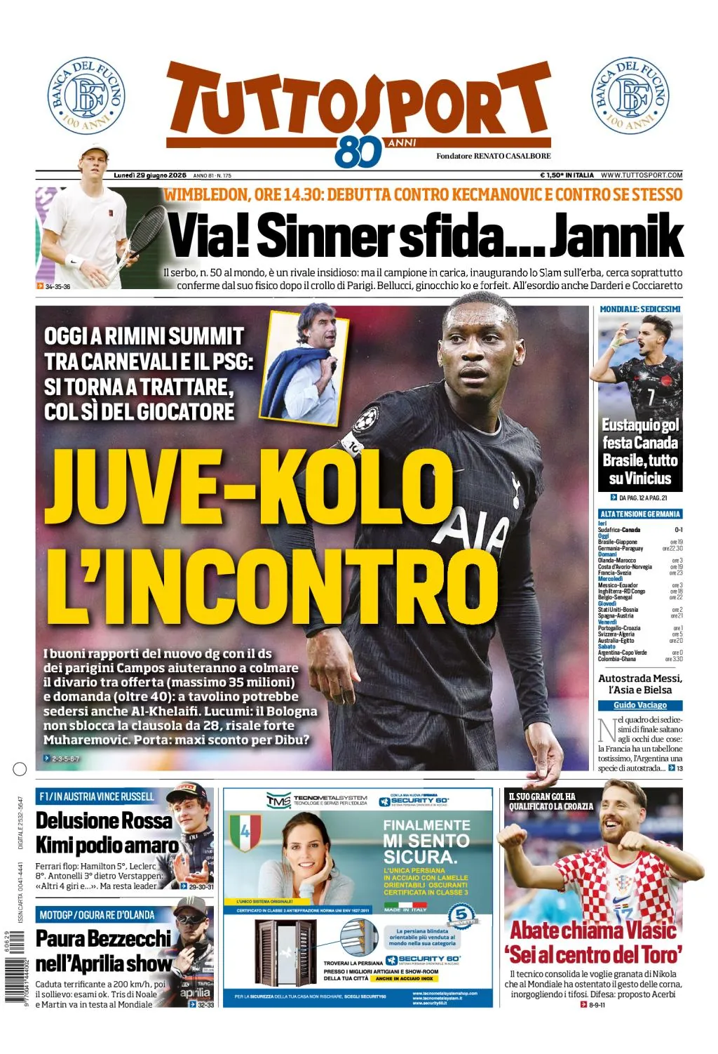 Juve: accelerata per Kolo Muani