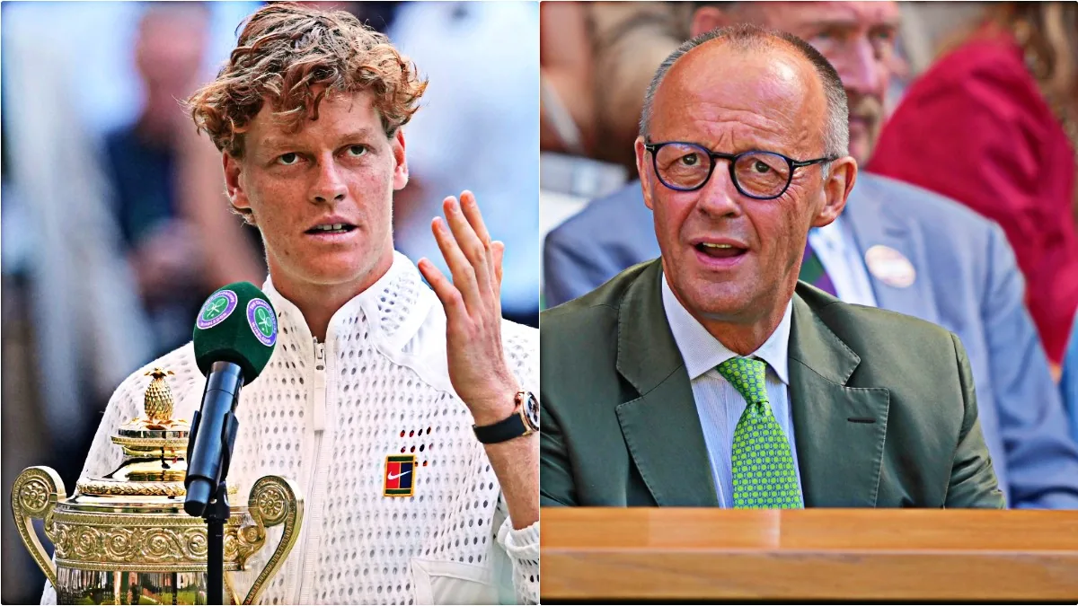 Londra: Sinner celebra la vittoria a Wimbledon con il ballo dei campioni