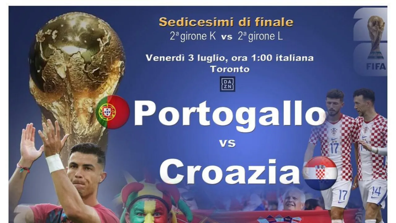 Portogallo batte Croazia 2-1 in una partita storica