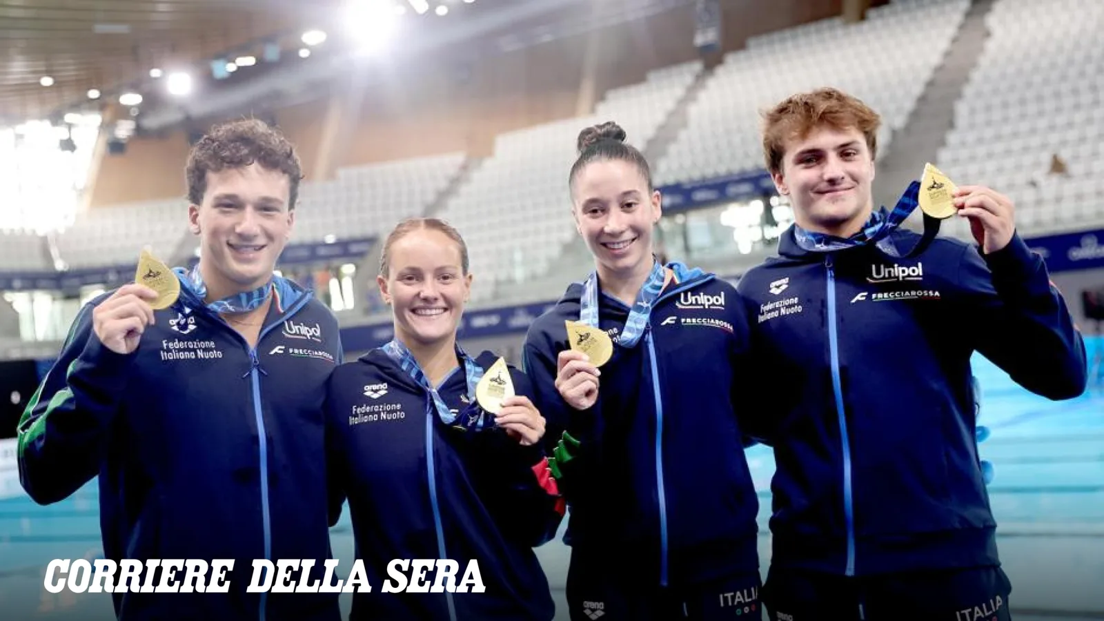 Parigi, l’Italia conquista l’oro nei tuffi a squadre agli Europei di nuoto