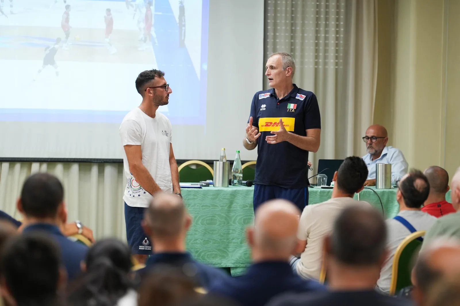 Reggio Calabria: Italia-Germania di volley stabilisce un nuovo record nel primo set