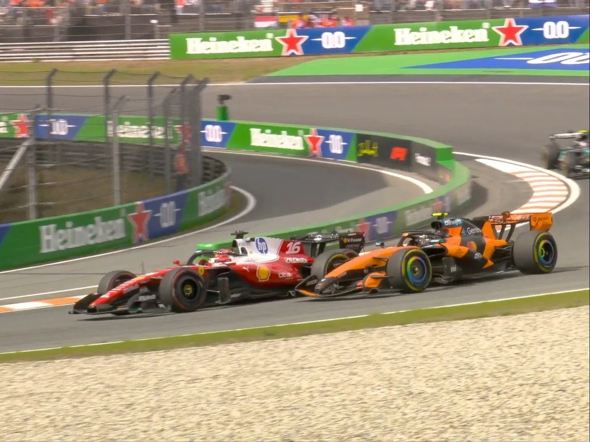 Zandvoort, Russell vince la Sprint del GP d’Olanda, Leclerc secondo