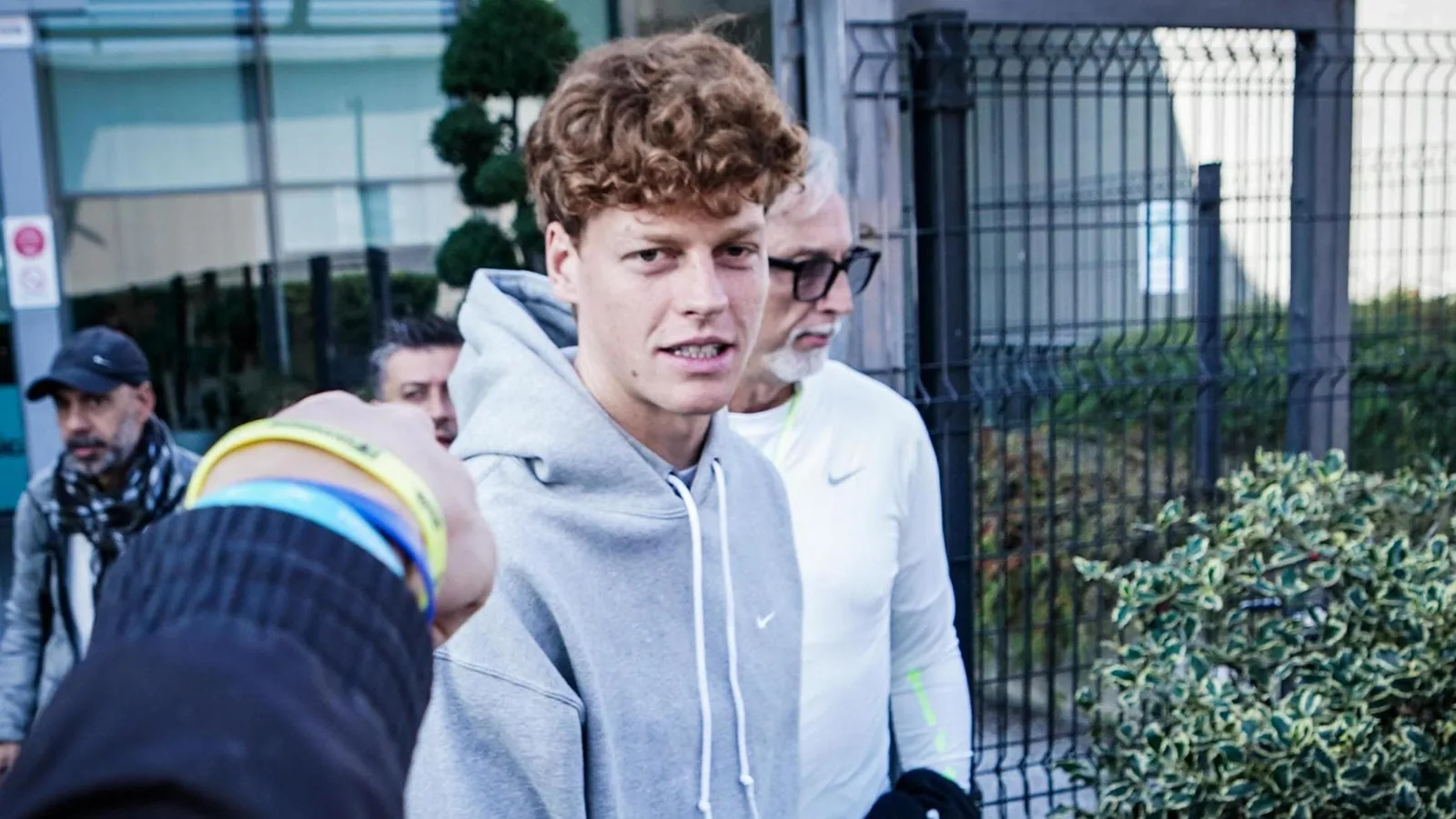 Torino: Sinner al J Medical per controlli al ginocchio destro