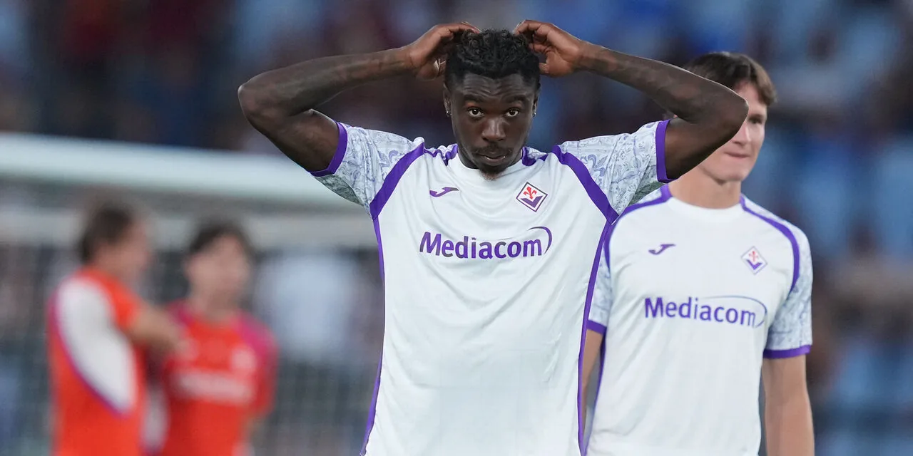 Firenze: Kean in ritardo all’allenamento, spinge per il Como