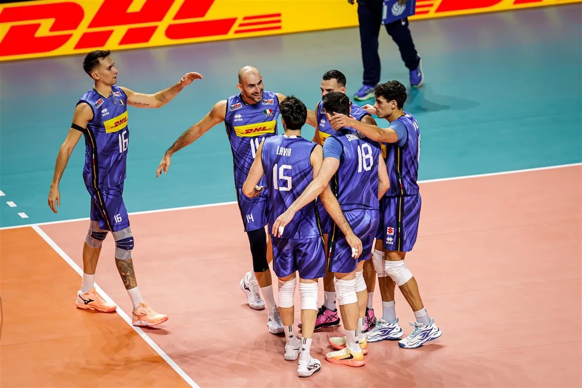 Napoli ospita la vittoria dell’Italia contro la Svezia agli Europei maschili di pallavolo